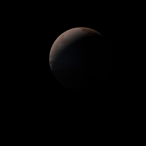 The artist's impression of Kepler-782 b artist's rendition