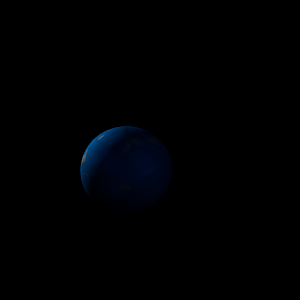The artist's impression of Kepler-783 Ac artist's rendition