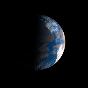 The artist's impression of Kepler-788 b artist's rendition