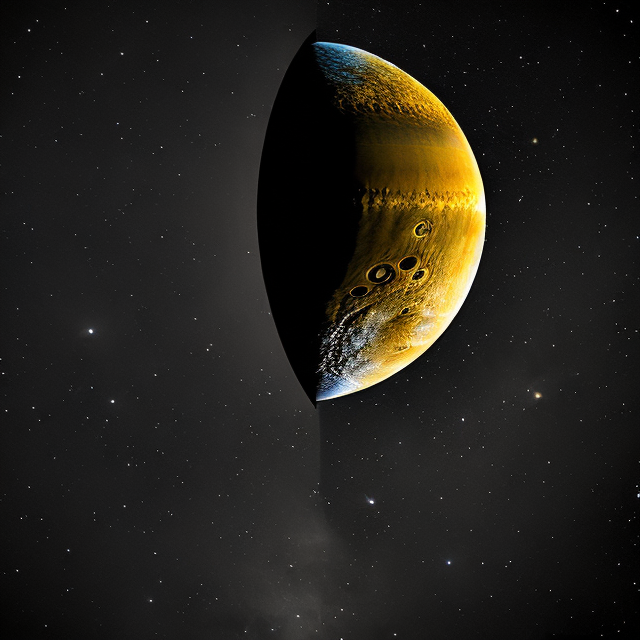 The artist's impression of Kepler-789 b artist's rendition