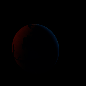 The artist's impression of Kepler-798 b artist's rendition