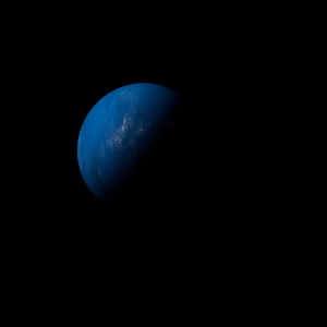 The artist's impression of Kepler-805 b artist's rendition