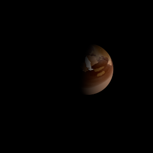 The artist's impression of Kepler-806 b artist's rendition