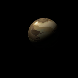 The artist's impression of Kepler-80 f artist's rendition