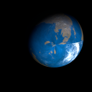 The artist's impression of Kepler-80 g artist's rendition