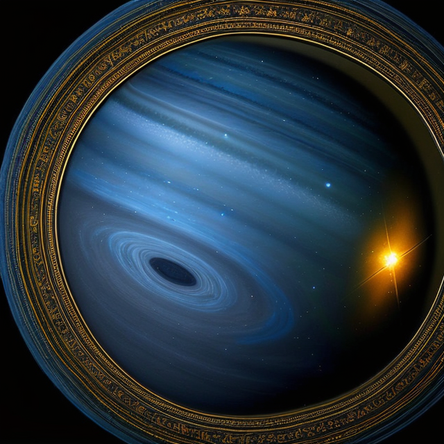 The artist's impression of Kepler-821 b artist's rendition