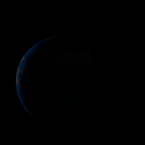 The artist's impression of Kepler-837 b artist's rendition