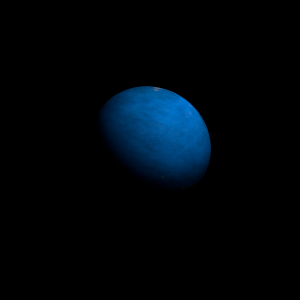 The artist's impression of Kepler-83 c artist's rendition