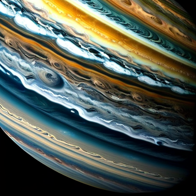 The artist's impression of Kepler-841 b artist's rendition