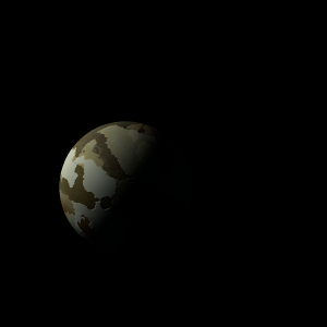 The artist's impression of Kepler-847 Ab artist's rendition