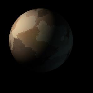 The artist's impression of Kepler-84 c artist's rendition