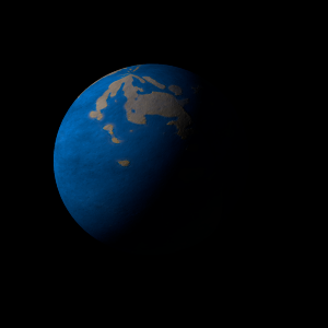 The artist's impression of Kepler-860 b artist's rendition