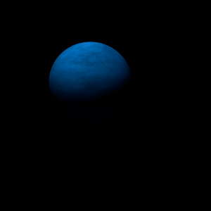 The artist's impression of Kepler-864 b artist's rendition