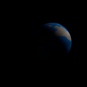 The artist's impression of Kepler-879 c artist's rendition
