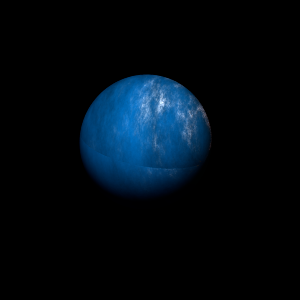 The artist's impression of Kepler-881 b artist's rendition