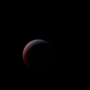 The artist's impression of Kepler-8 b artist's rendition