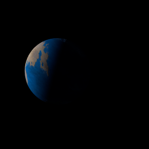 The artist's impression of Kepler-903 c artist's rendition