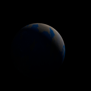 The artist's impression of Kepler-90 e artist's rendition