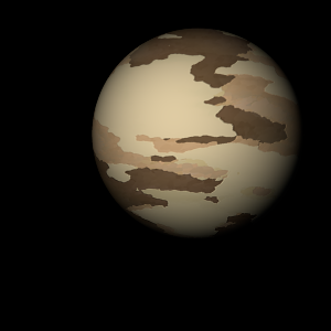 The artist's impression of Kepler-90 f artist's rendition