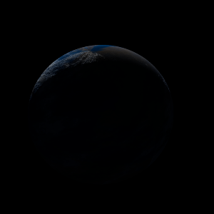 The artist's impression of Kepler-910 b artist's rendition