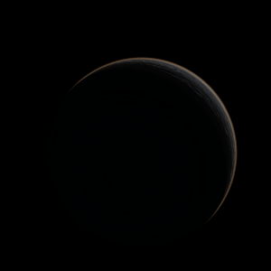 The artist's impression of Kepler-91 b artist's rendition
