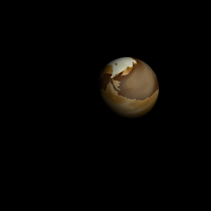 The artist's impression of Kepler-920 c artist's rendition