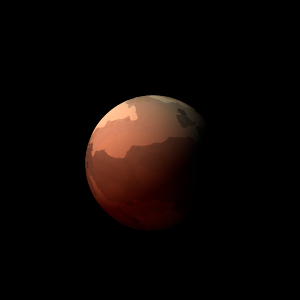 The artist's impression of Kepler-923 b artist's rendition