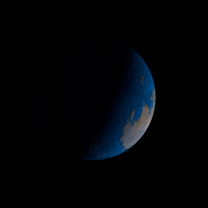 The artist's impression of Kepler-92 Ac artist's rendition