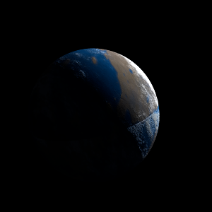 The artist's impression of Kepler-92 Ad artist's rendition