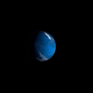 The artist's impression of Kepler-941 b artist's rendition