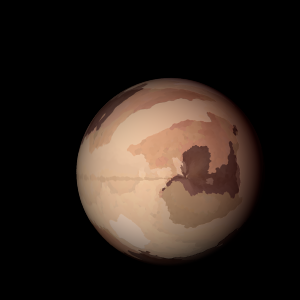 The artist's impression of Kepler-946 b artist's rendition