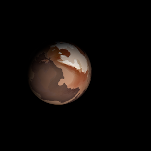 The artist's impression of Kepler-950 b artist's rendition