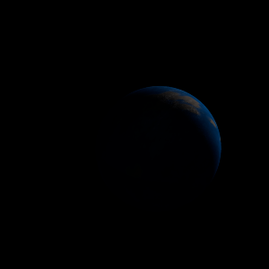 The artist's impression of Kepler-951 b artist's rendition