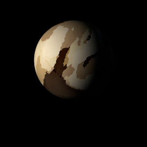 The artist's impression of Kepler-952 b artist's rendition