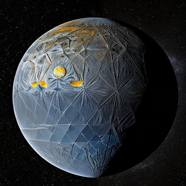 The artist's impression of Kepler-957 b artist's rendition