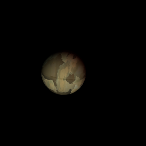 The artist's impression of Kepler-963 b artist's rendition
