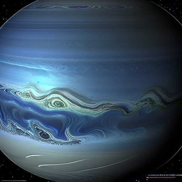 The artist's impression of Kepler-974 b artist's rendition