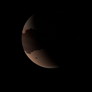 The artist's impression of Kepler-979 b artist's rendition
