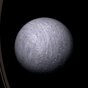 The artist's impression of Kepler-97 c artist's rendition