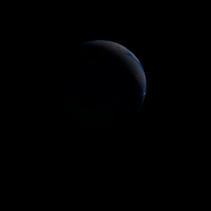 The artist's impression of Kepler-983 Ab artist's rendition