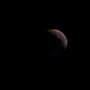 The artist's impression of Kepler-990 b artist's rendition