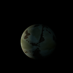 The artist's impression of Kepler-997 b artist's rendition