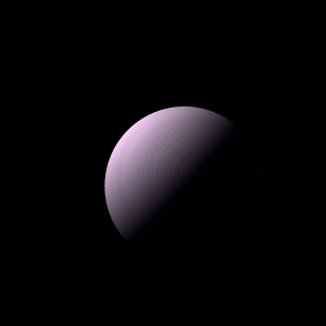 The artist's impression of KMT-2016-BLG-2397 b artist's rendition
