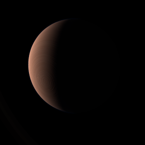 The artist's impression of KMT-2017-BLG-2509 b artist's rendition