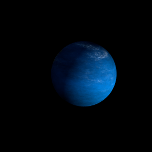 The artist's impression of KMT-2017-BLG-2820 artist's rendition