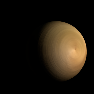 The artist's impression of KMT-2018-BLG-0029 b artist's rendition