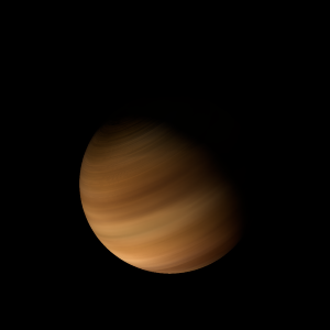 The artist's impression of KMT-2018-BLG-0748 b artist's rendition