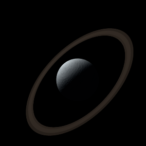 The artist's impression of KMT-2018-BLG-1976L b artist's rendition
