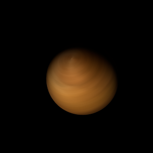 The artist's impression of KMT-2018-BLG-2718 b artist's rendition