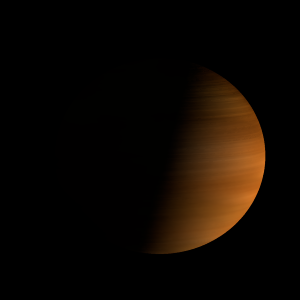 The artist's impression of KMT-2019-BLG-1042 b artist's rendition